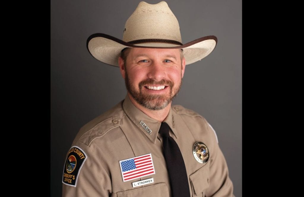 Valley County Sheriff's Deputy Luke Strommen (Campaign File Photo Feb. 2018)