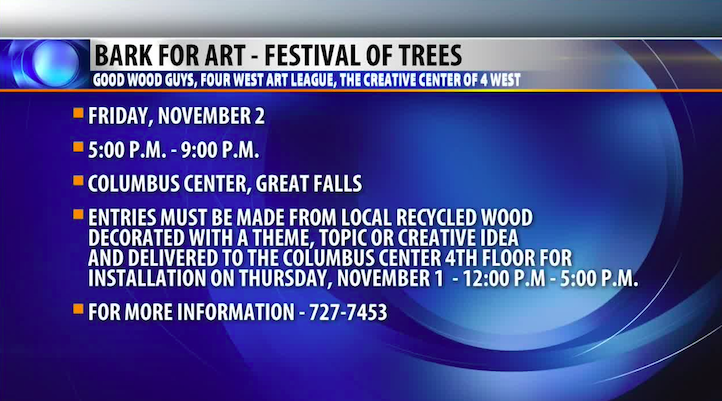 Community Connection: Bark for Art - Festival of Trees