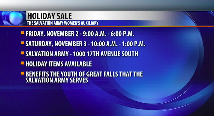 Community Connection: Salvation Army Women's Auxiliary Holiday Sale