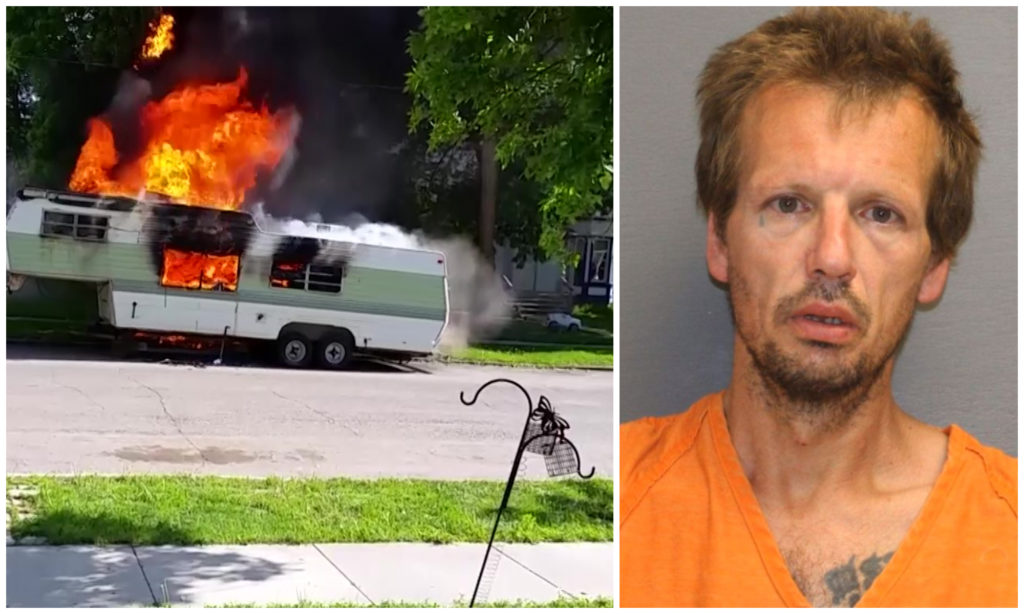 Webb found guilty on arson charges
