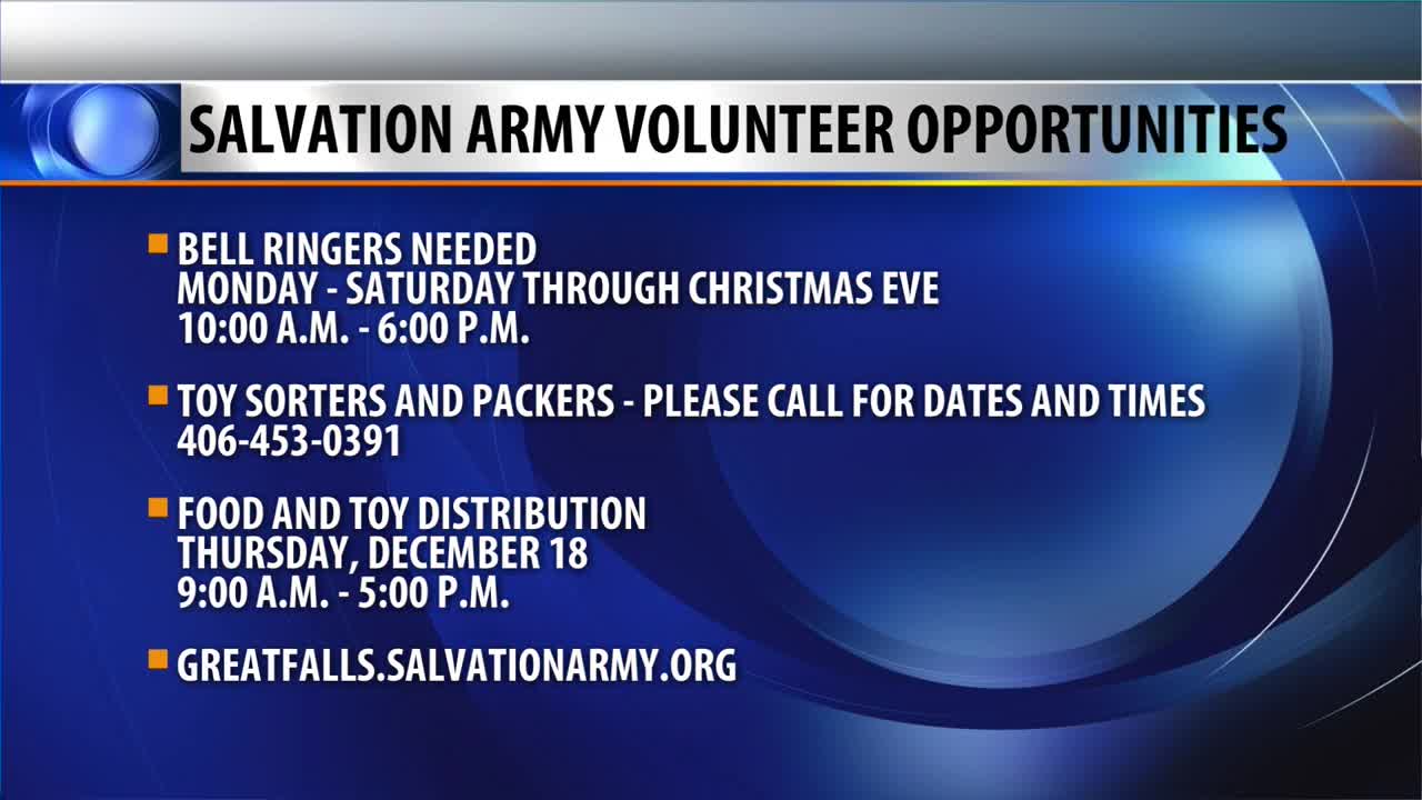 Community Connection Salvation Army volunteer opportunities